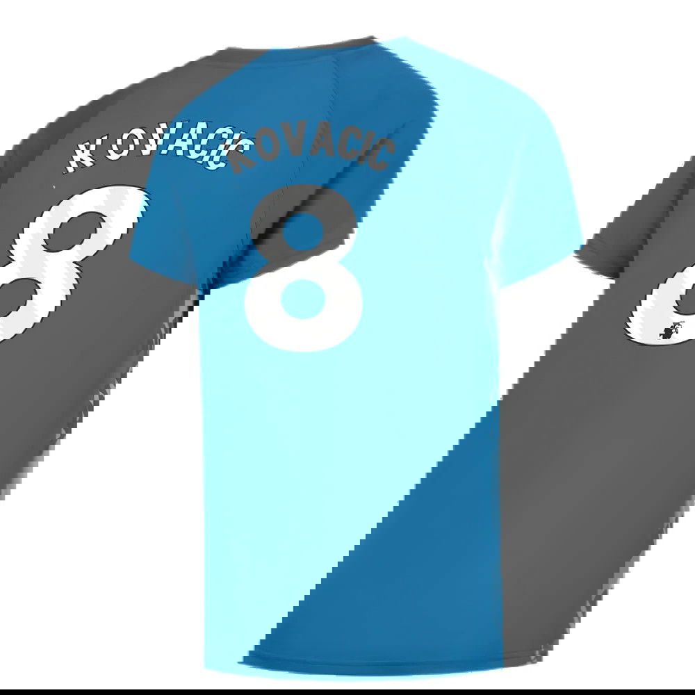 2023-2024 Man City Pre-Match Jersey (Lake Blue) (Kovacic 8)