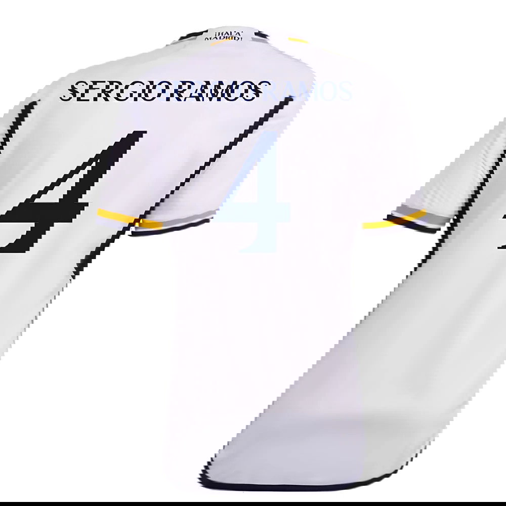 2023-2024 Real Madrid Home Shirt (Sergio Ramos 4)