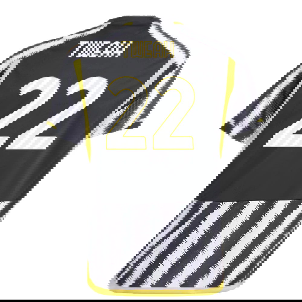 2023-2024 Juventus Home Shirt (Kids) (T Weah 22)