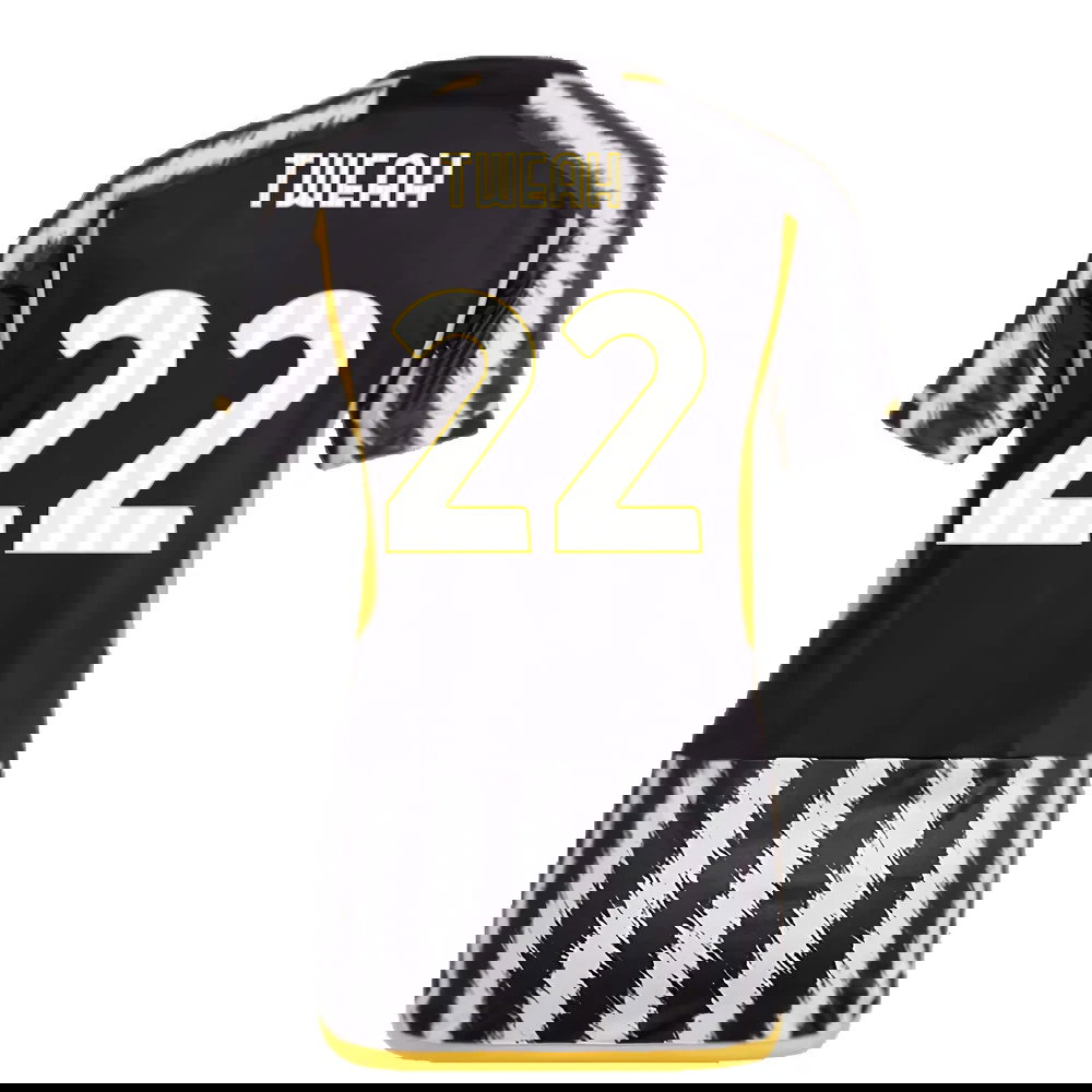 2023-2024 Juventus Home Shirt (Ladies) (T Weah 22)
