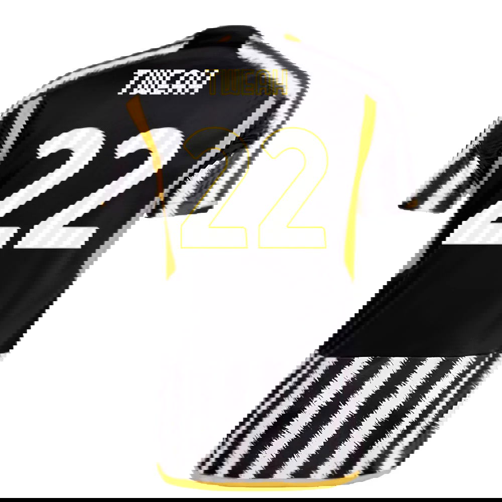 2023-2024 Juventus Home Shirt (T Weah 22)
