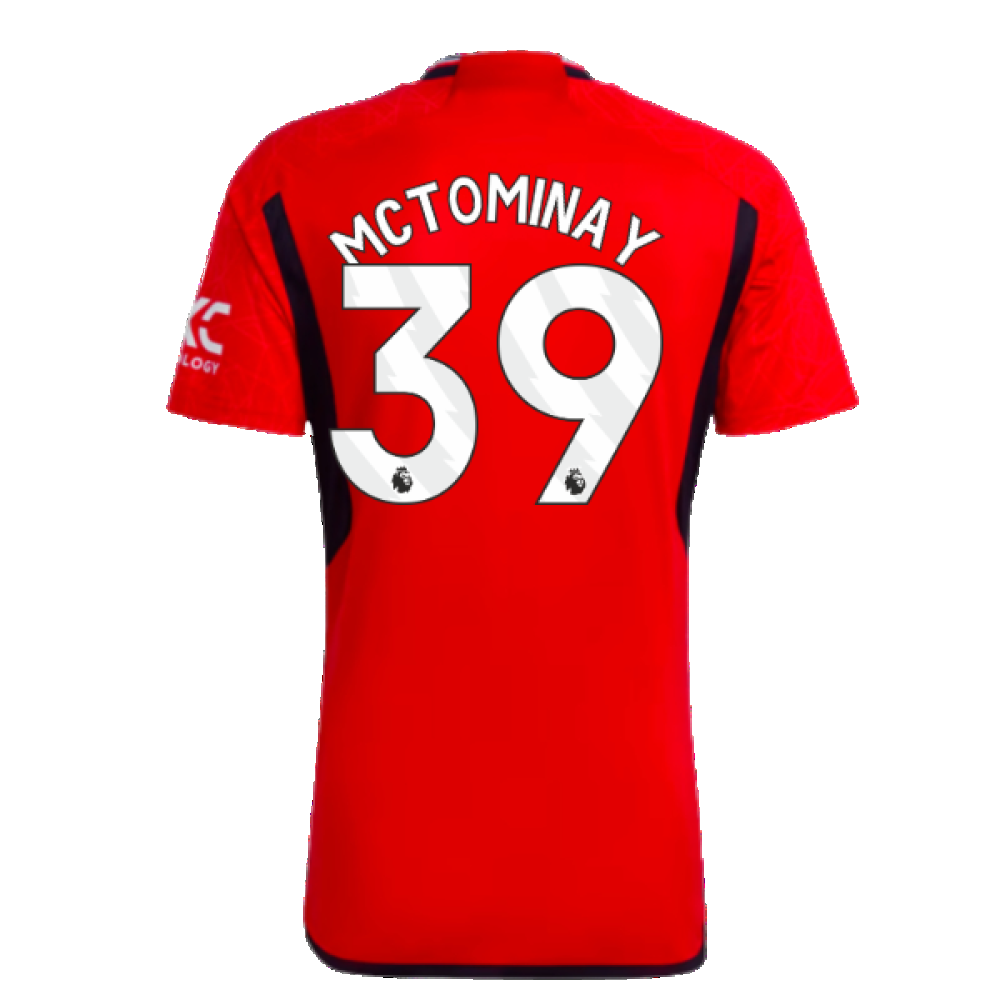 2023-2024 Man Utd Home Shirt (McTominay 39)