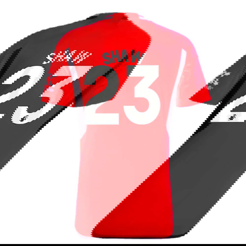 2023-2024 Man Utd Home Shirt (Shaw 23)