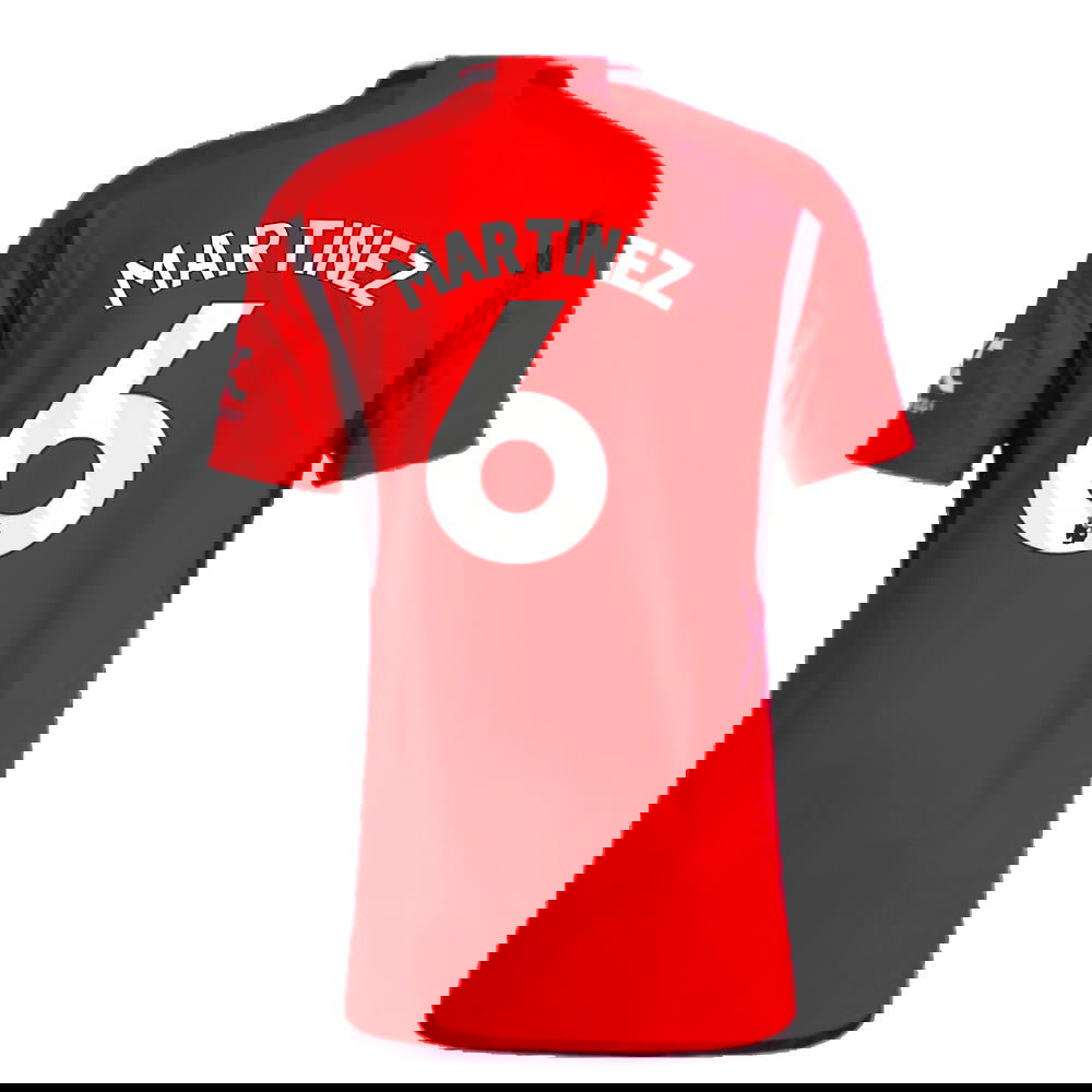 2023-2024 Man Utd Authentic Home Shirt (Martinez 6)