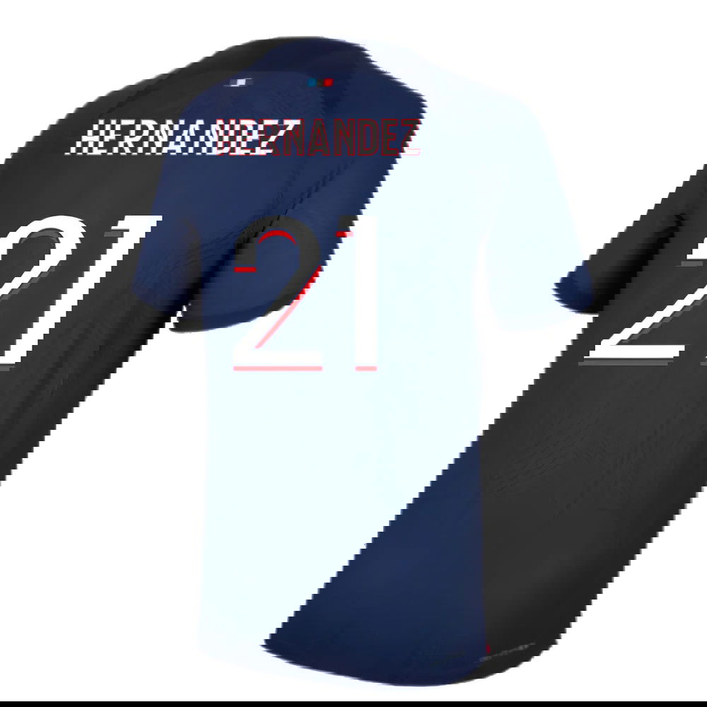 2023-2024 PSG Home Shirt (Hernandez 21)
