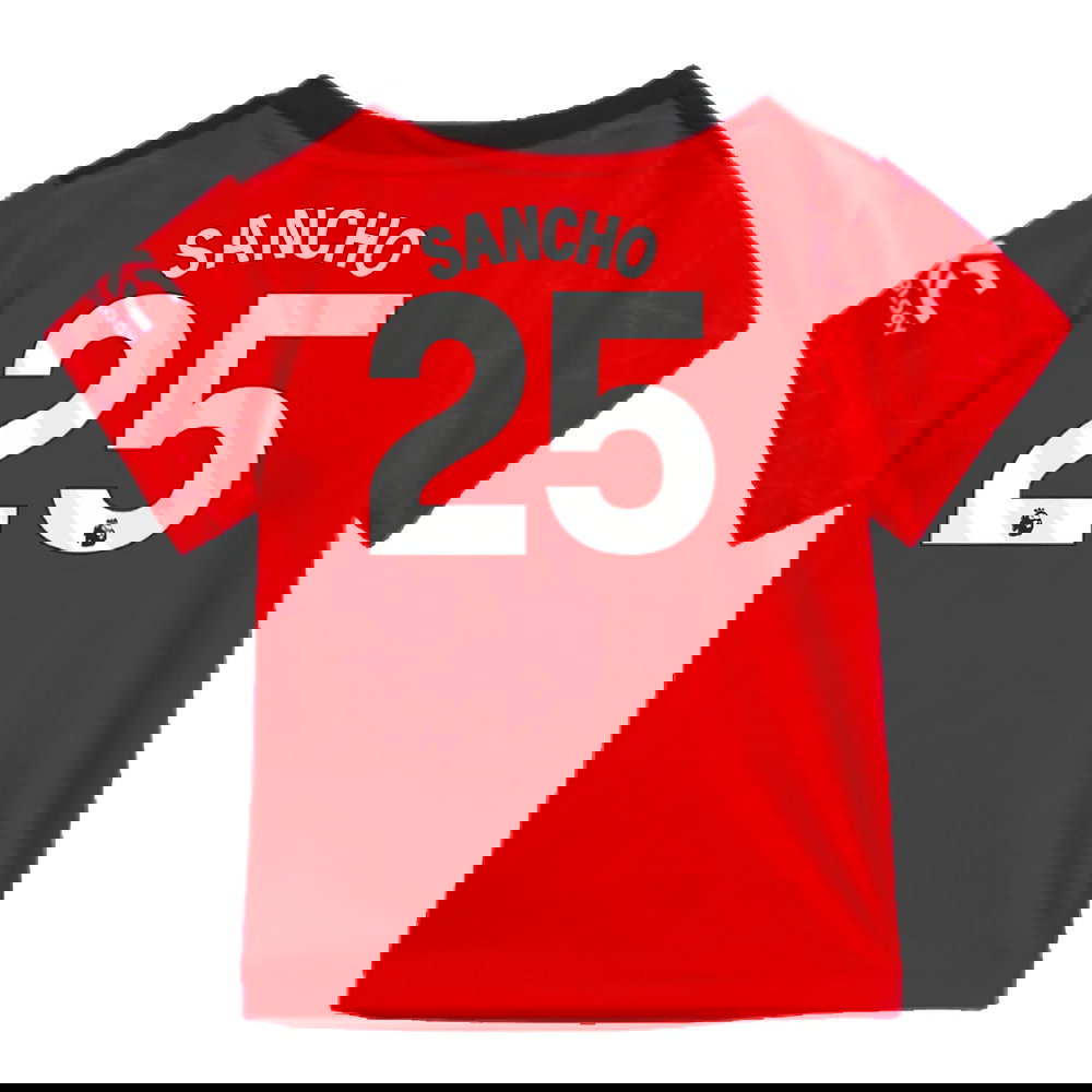 2023-2024 Man Utd Home Baby Kit (Sancho 25)
