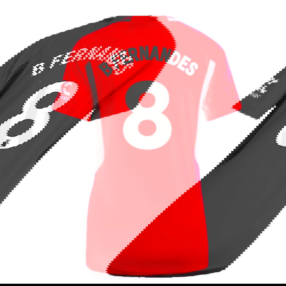 2023-2024 Man Utd Home Shirt (Ladies) (B Fernandes 8)