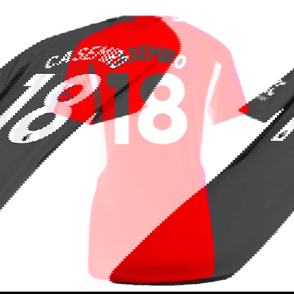 2023-2024 Man Utd Home Shirt (Ladies) (Casemiro 18)