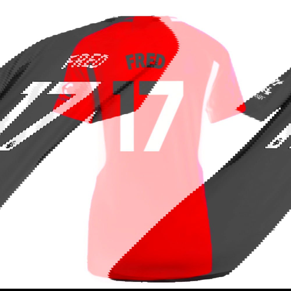 2023-2024 Man Utd Home Shirt (Ladies) (Fred 17)