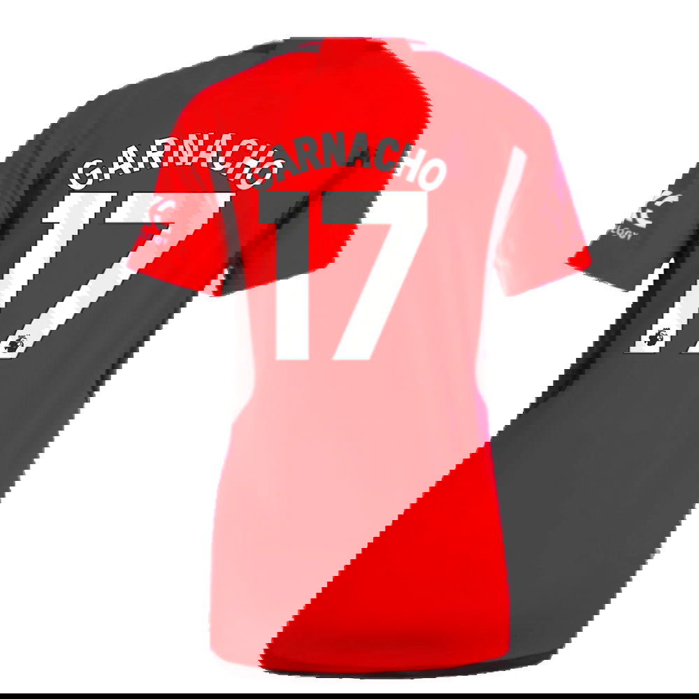 2023-2024 Man Utd Home Shirt (Ladies) (Garnacho 17)