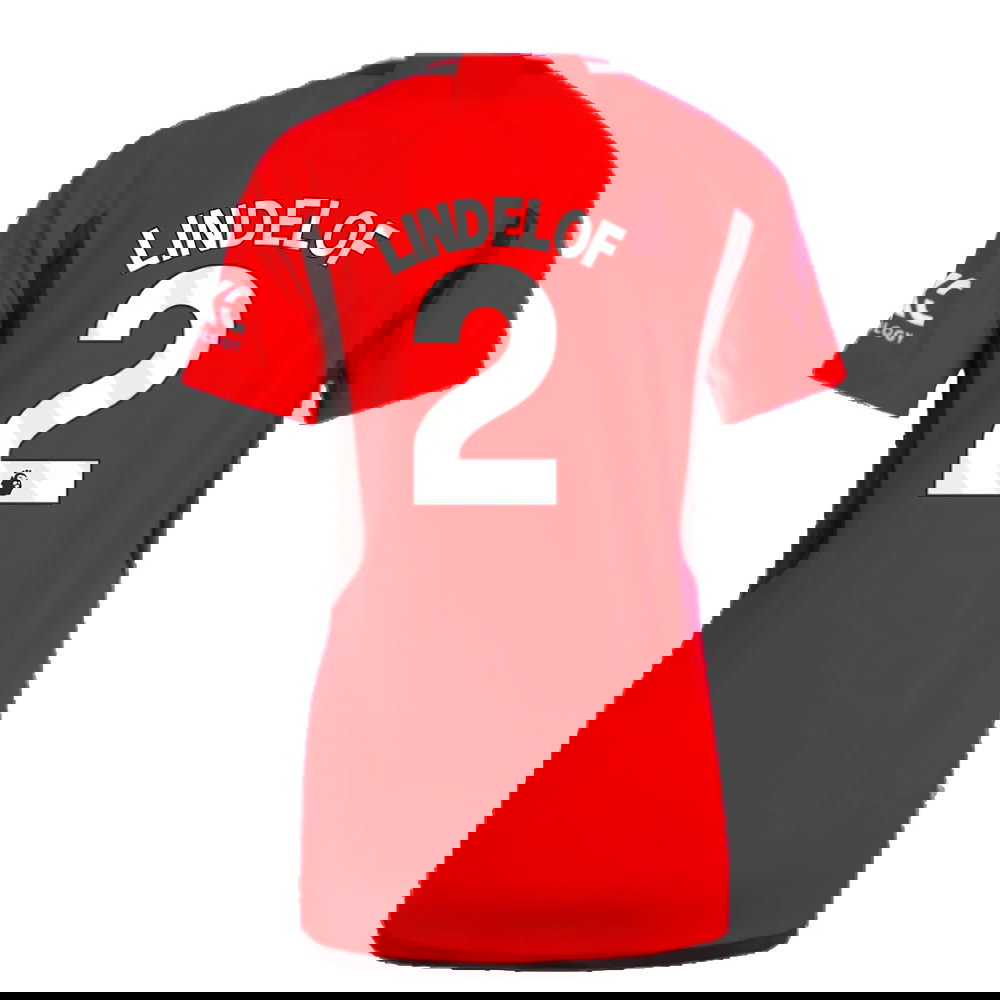 2023-2024 Man Utd Home Shirt (Ladies) (Lindelof 2)