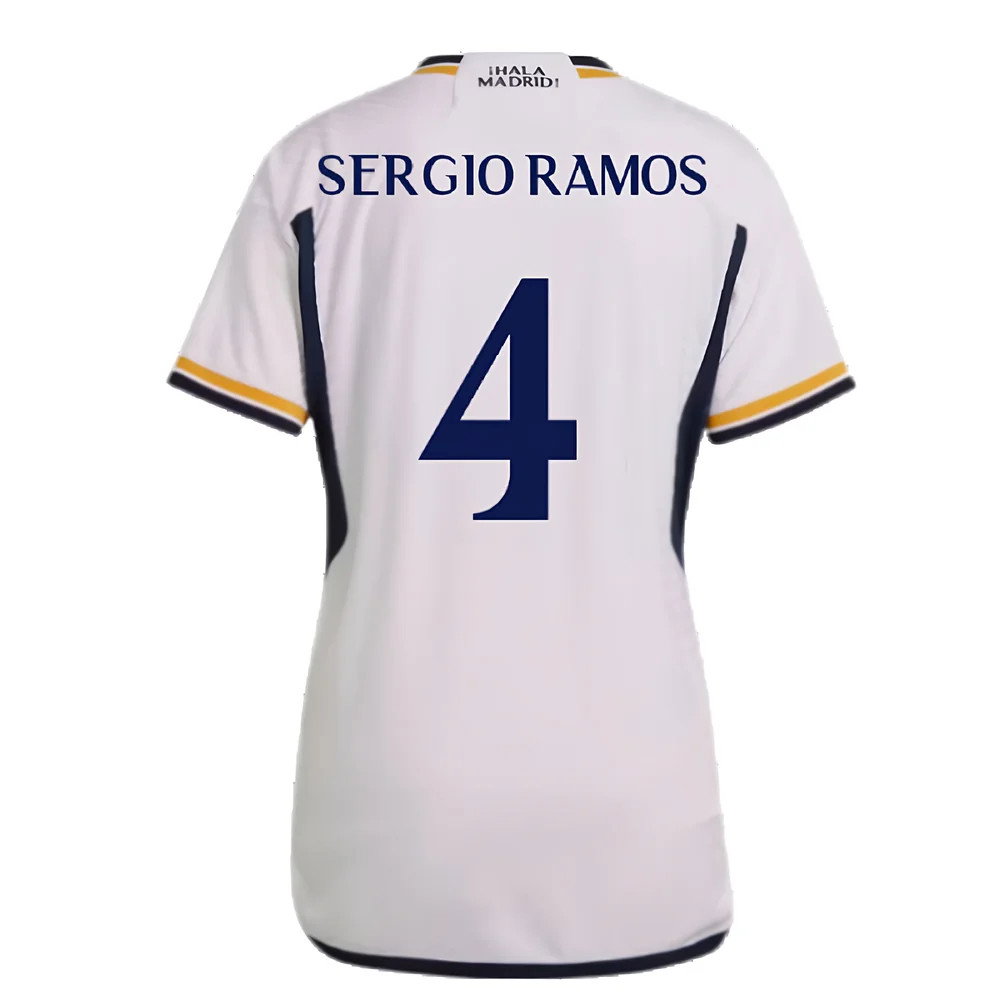 2023-2024 Real Madrid Home Shirt (Ladies) (Sergio Ramos 4)