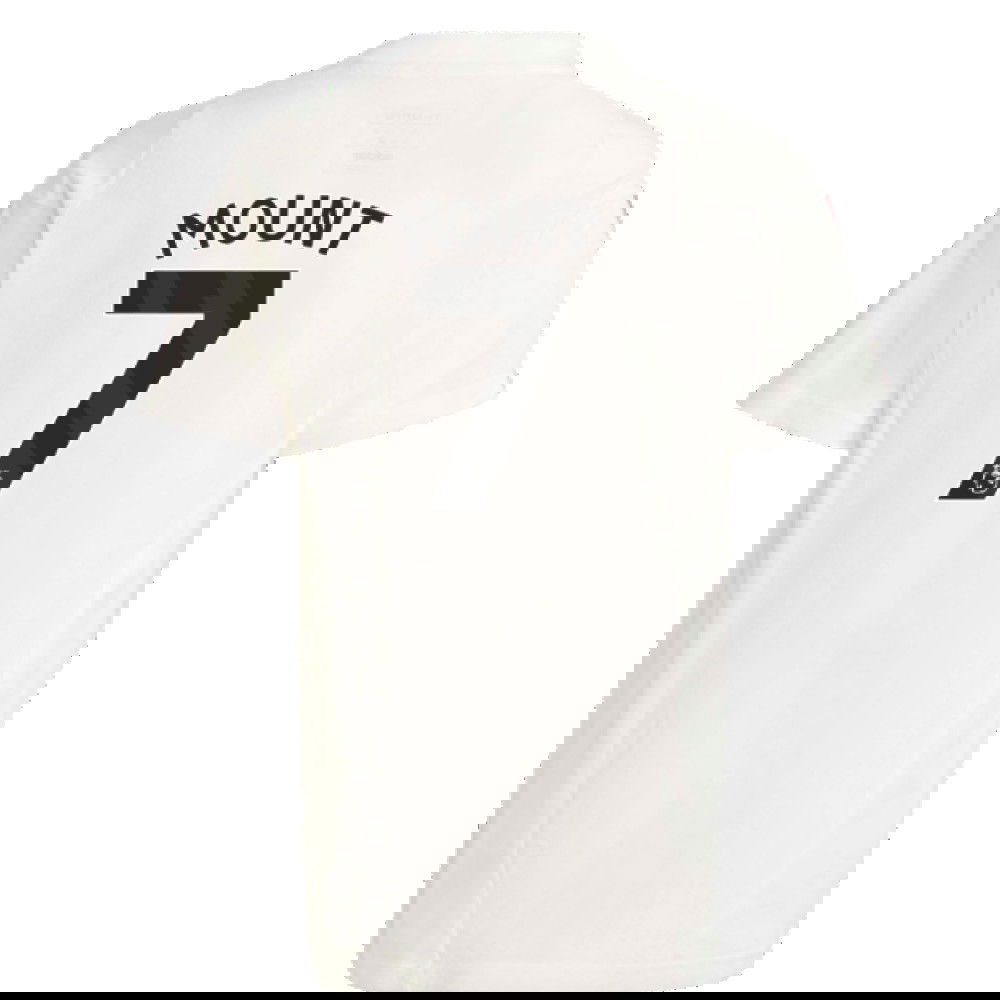 2023-2024 Man Utd Training Tee (White) - Kids (Mount 7)