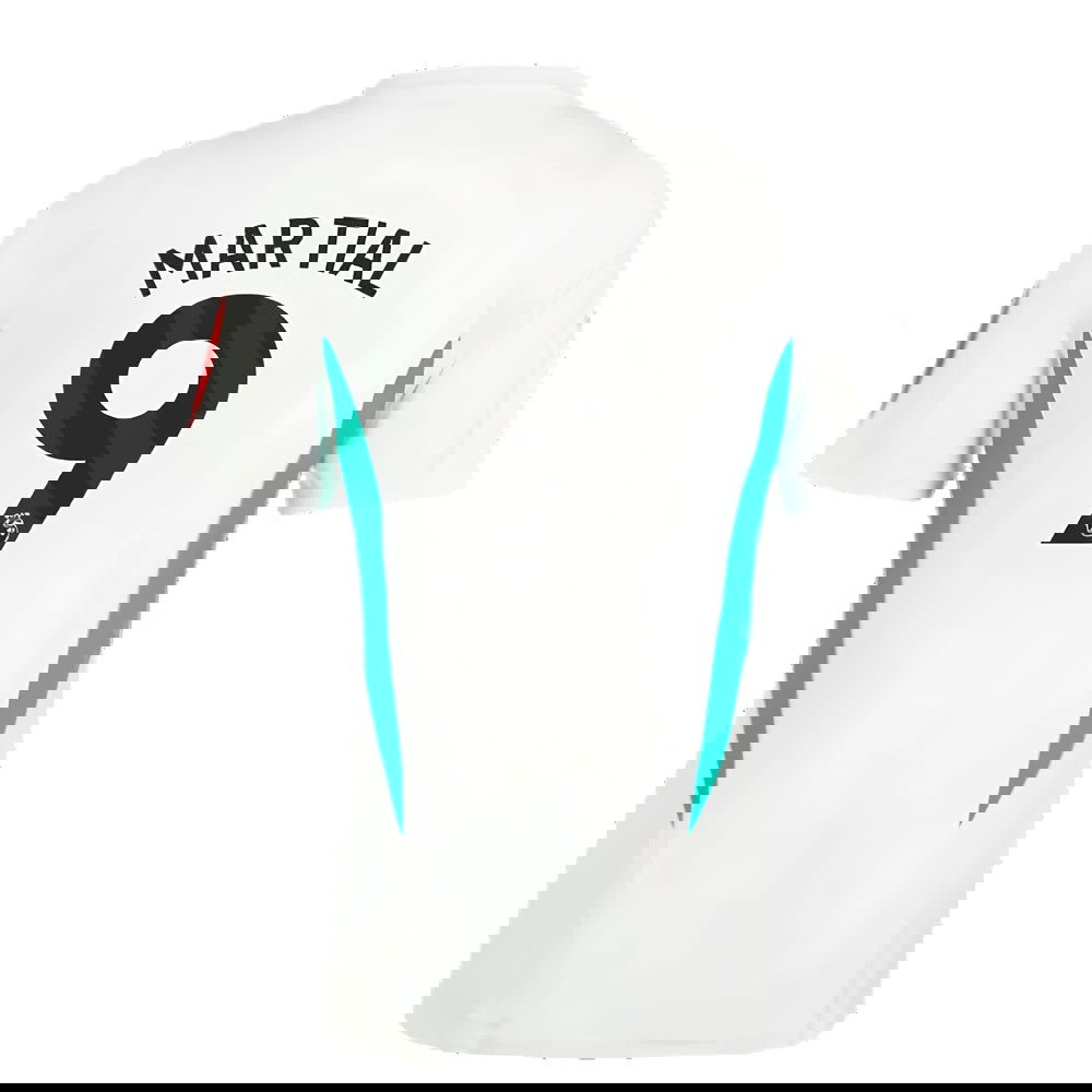 2023-2024 Man Utd Training Jersey (White) (Martial 9)