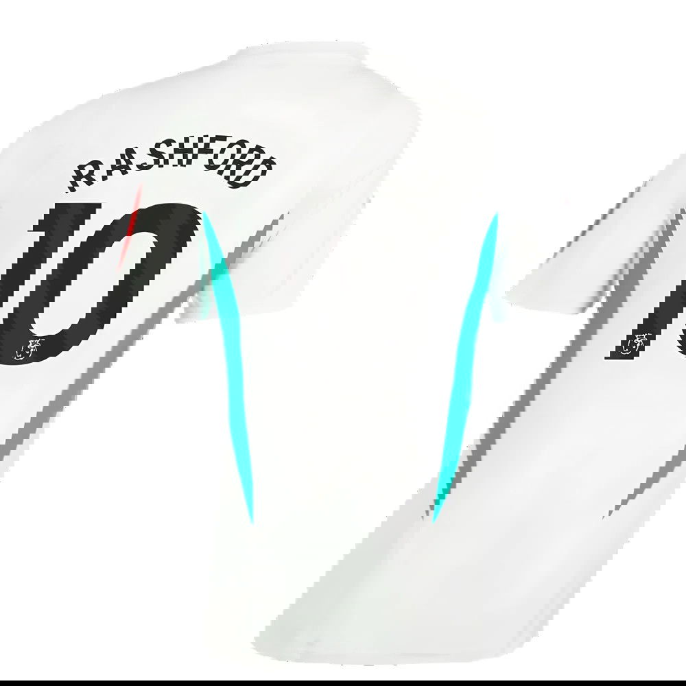 2023-2024 Man Utd Training Jersey (White) (Rashford 10)