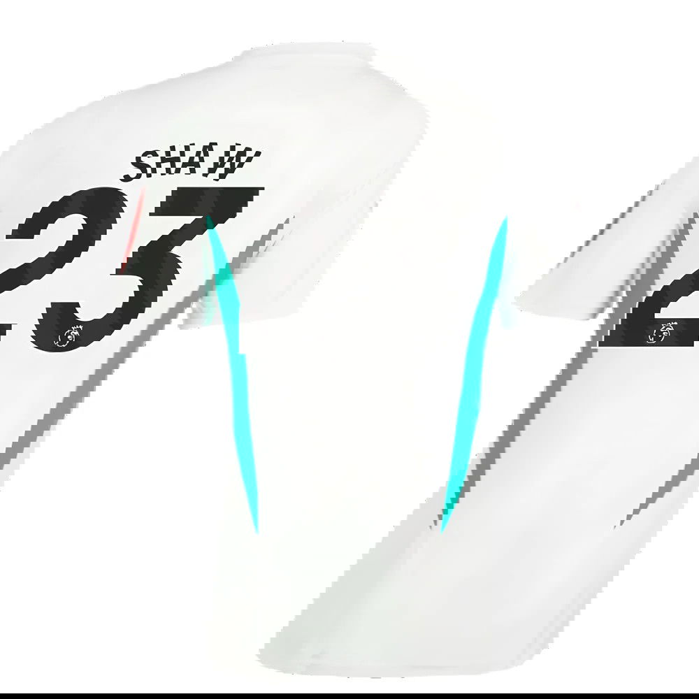 2023-2024 Man Utd Training Jersey (White) (Shaw 23)