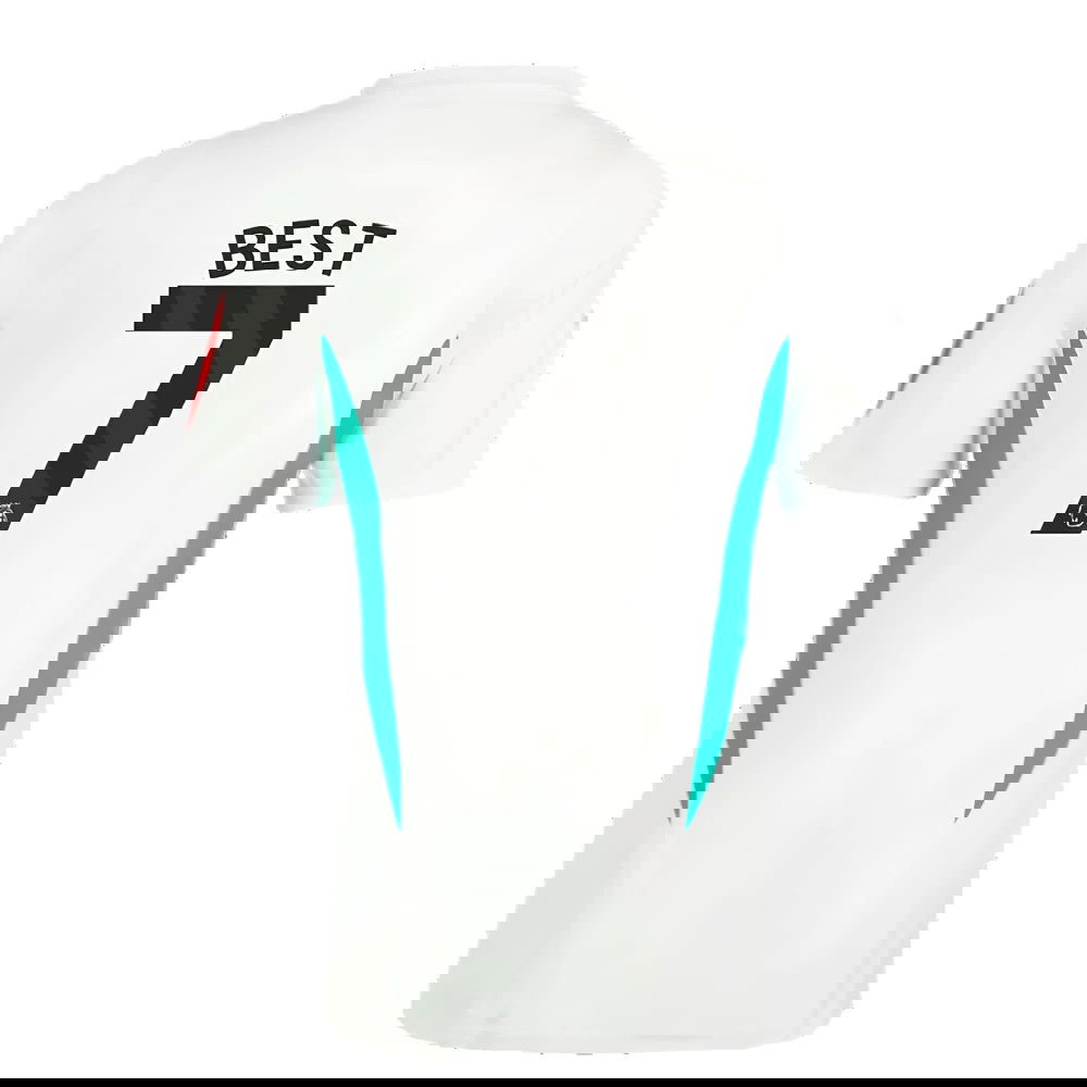 2023-2024 Man Utd Training Jersey (White) (Best 7)