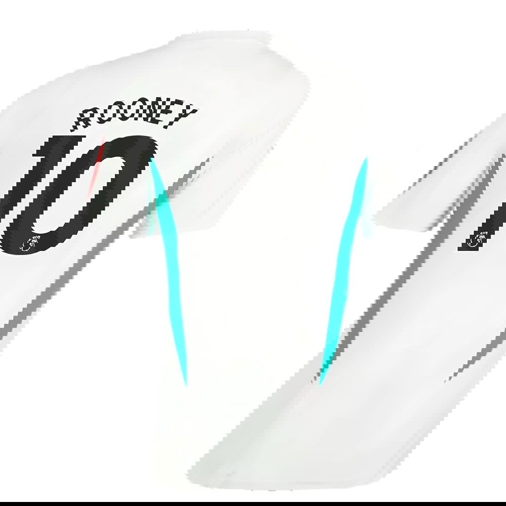 2023-2024 Man Utd Training Jersey (White) (Rooney 10)