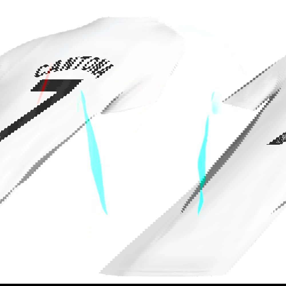 2023-2024 Man Utd Training Jersey (White) - Ladies (Cantona 7)