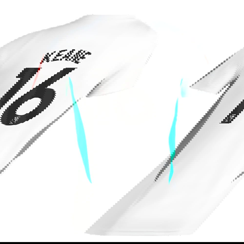 2023-2024 Man Utd Training Jersey (White) - Ladies (Keane 16)