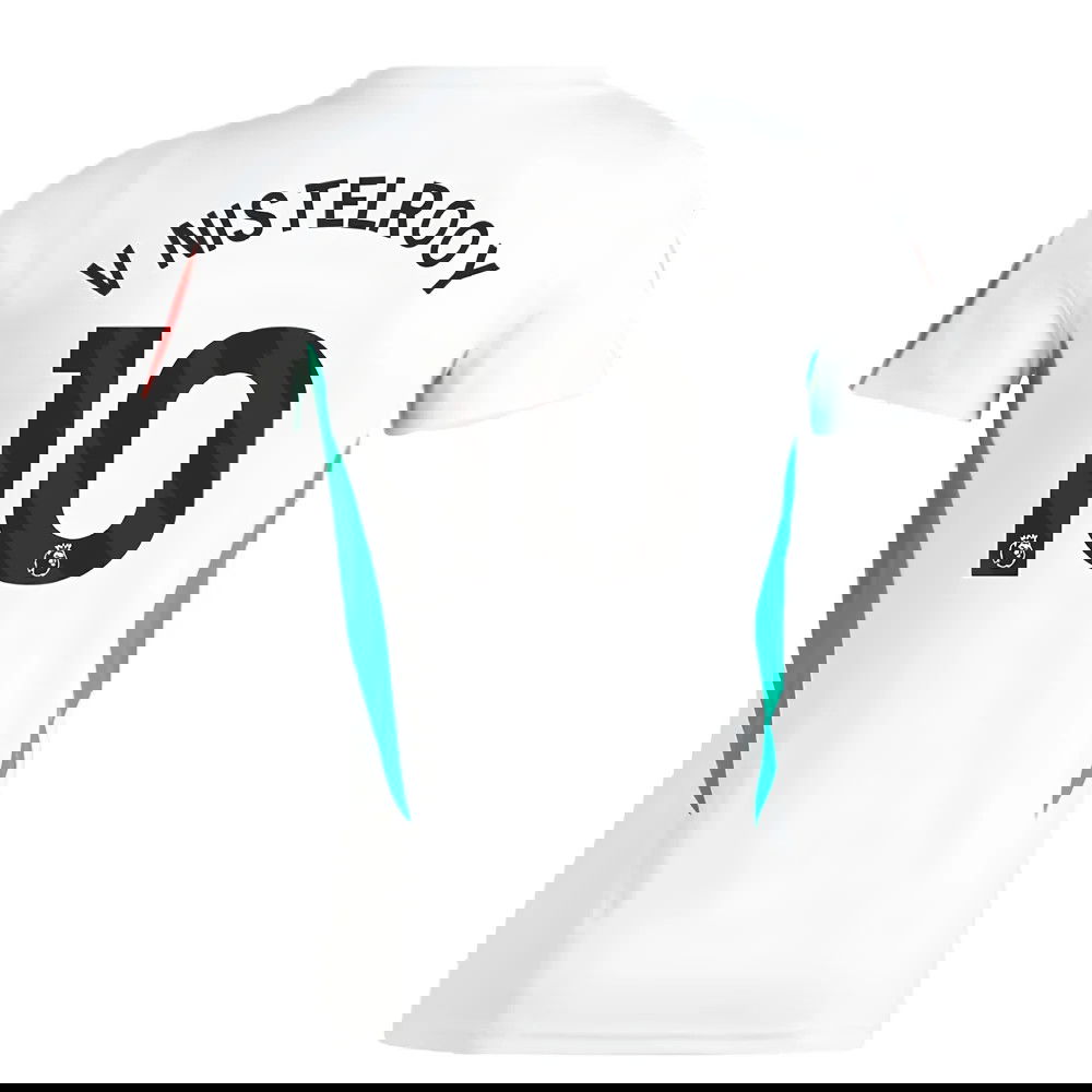 2023-2024 Man Utd Training Jersey (White) - Ladies (V Nistelrooy 10)