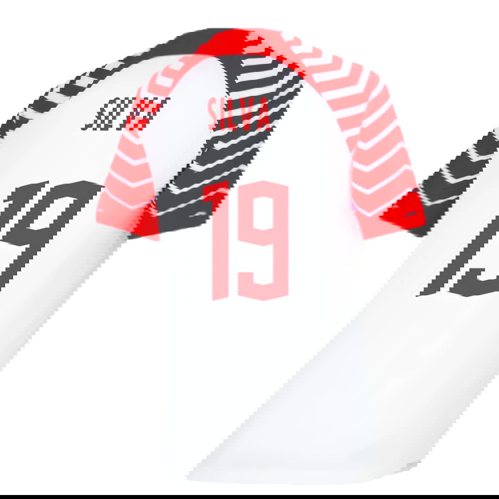 2023-2024 Red Bull Leipzig Home Shirt (Kids) (Silva 19)