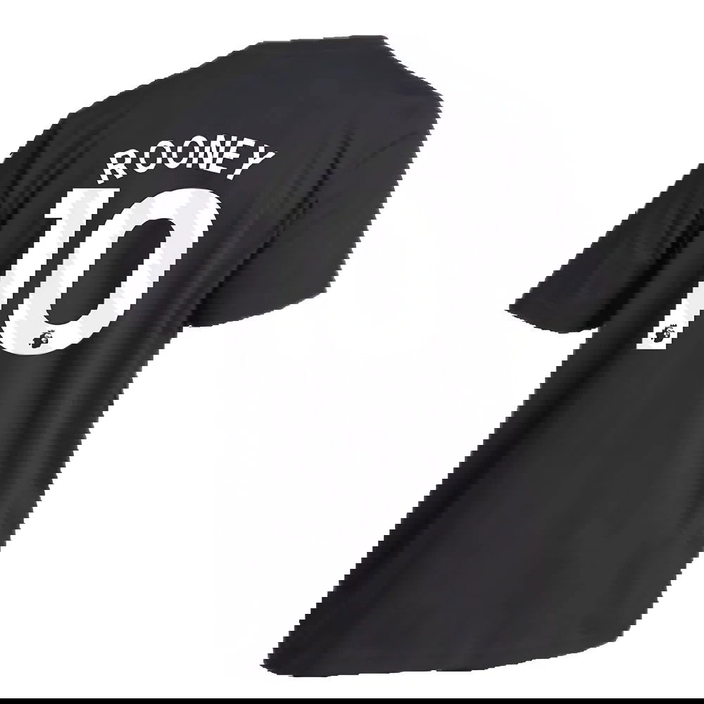 2023-2024 Man Utd DNA Graphic Tee (Black) (Rooney 10)
