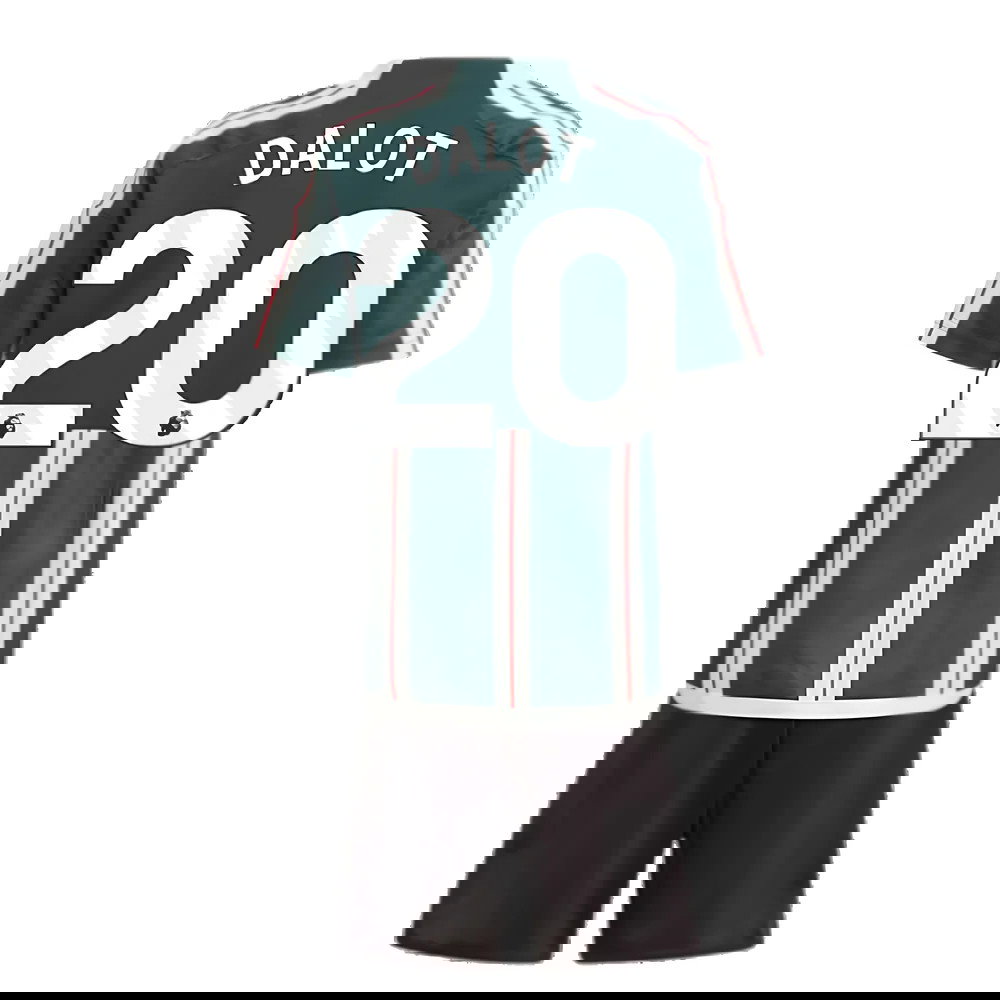 2023-2024 Man Utd Away Mini Kit (Dalot 20)