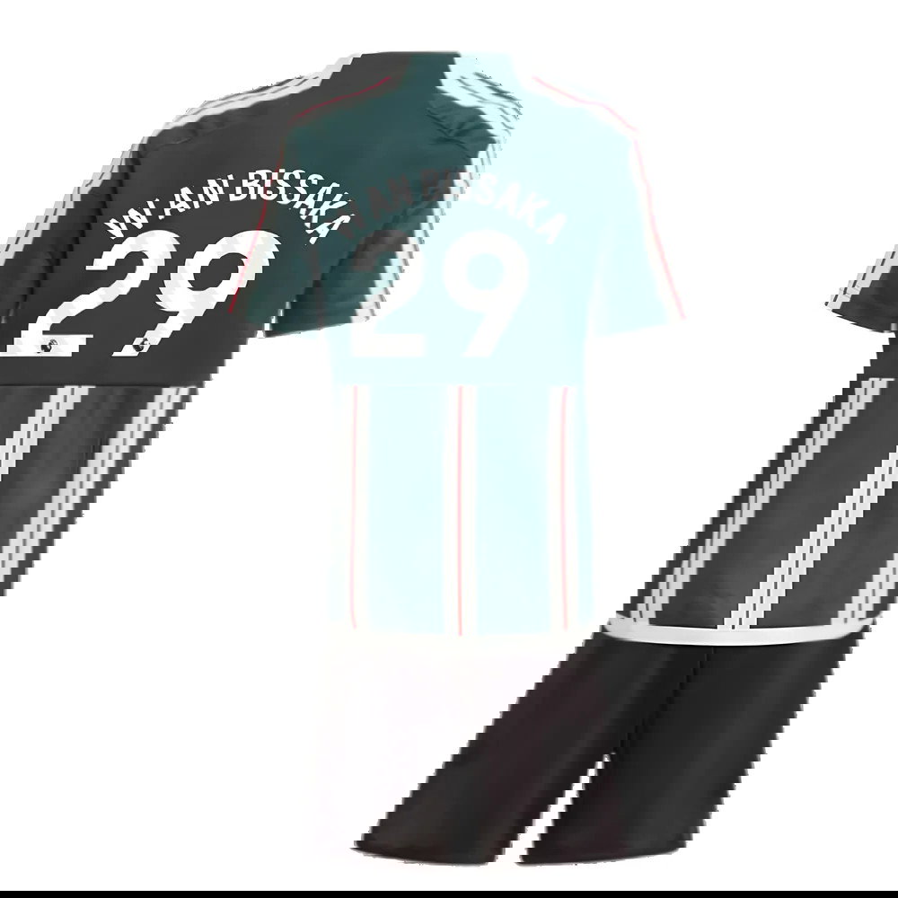 2023-2024 Man Utd Away Mini Kit (Wan Bissaka 29)