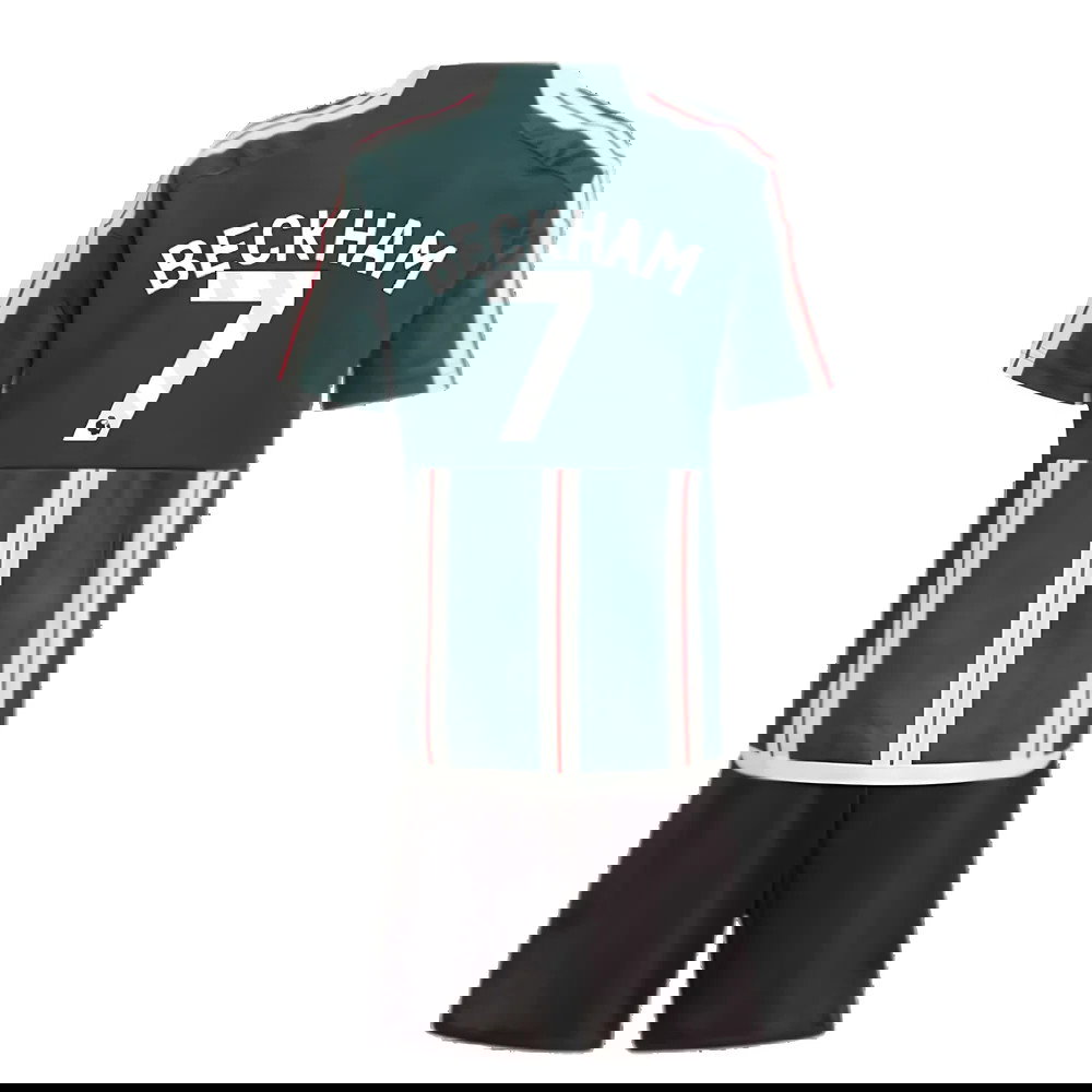 2023-2024 Man Utd Away Mini Kit (Beckham 7)