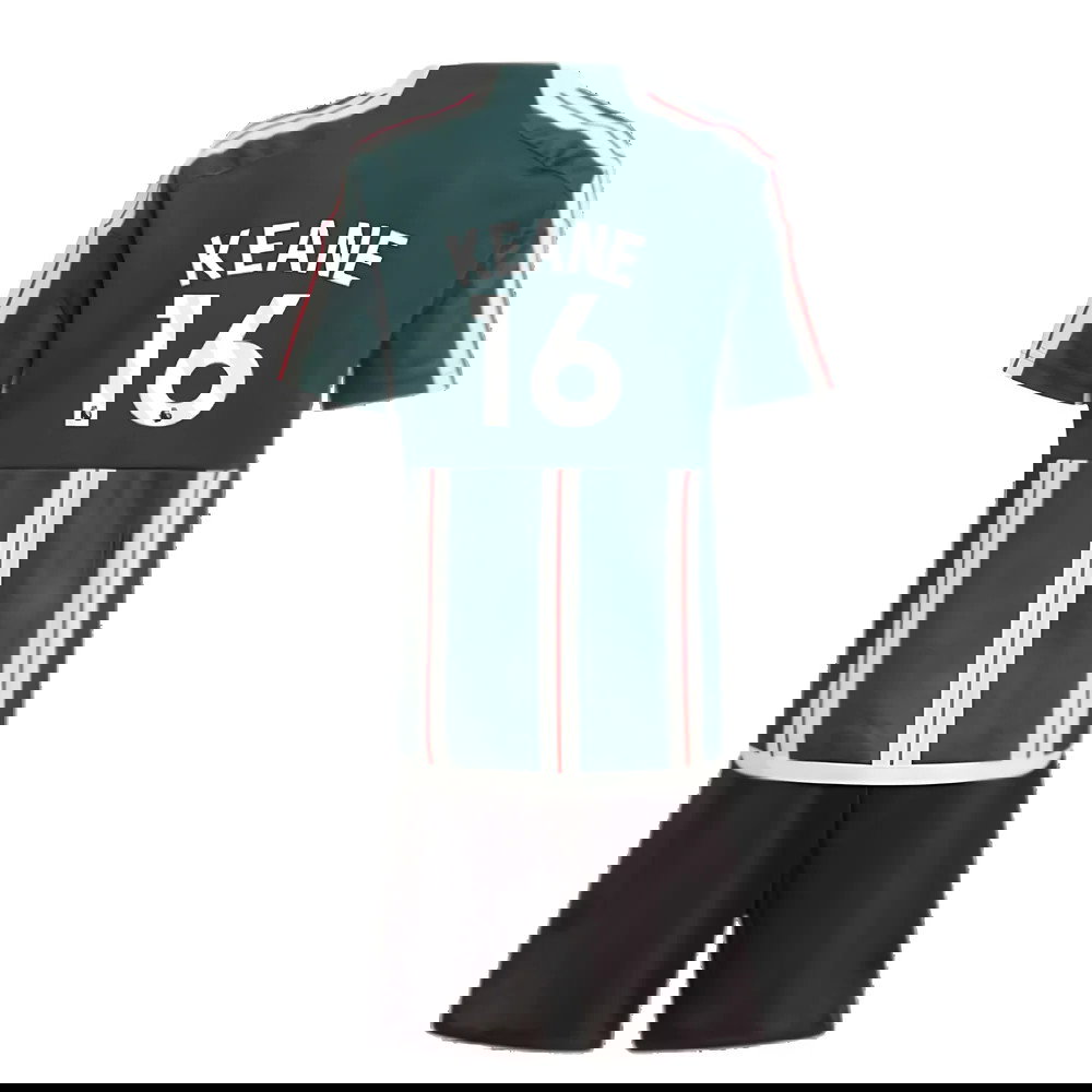 2023-2024 Man Utd Away Mini Kit (Keane 16)