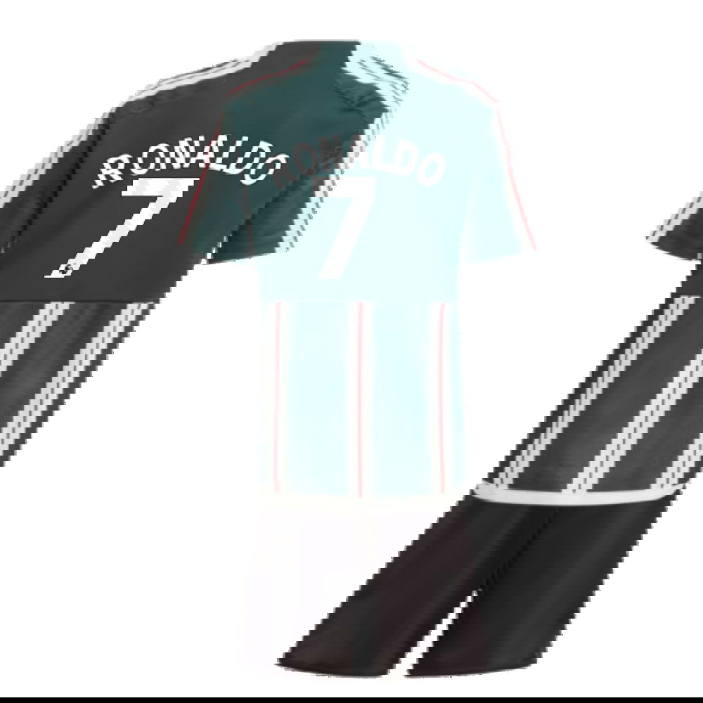 2023-2024 Man Utd Away Mini Kit (Ronaldo 7)