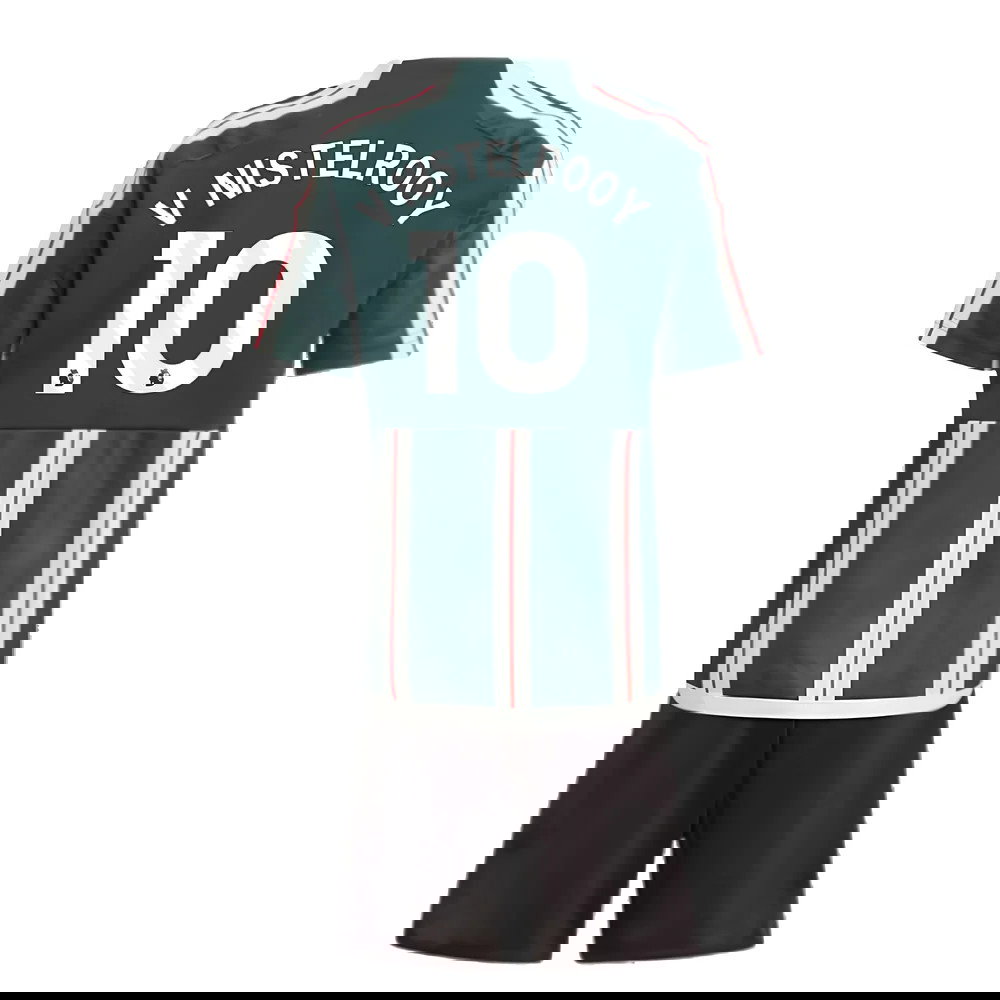 2023-2024 Man Utd Away Mini Kit (V Nistelrooy 10)