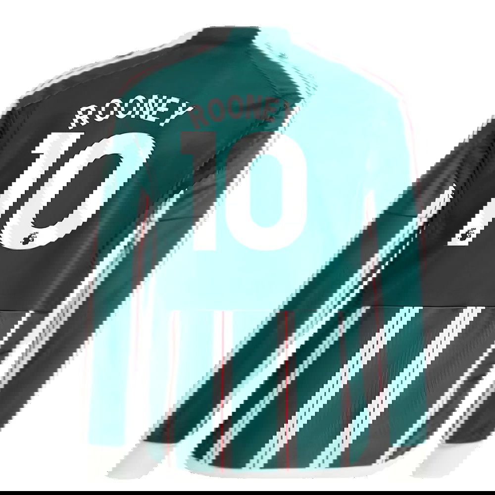 2023-2024 Man Utd Away Long Sleeve Shirt (Kids) (Rooney 10)