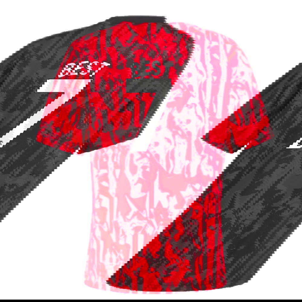 2023-2024 Man Utd Pre-Match Shirt (Red) - Kids (Best 7)