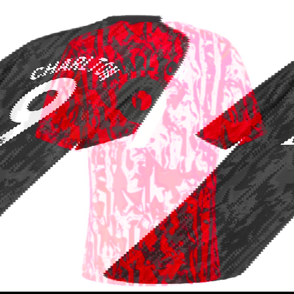 2023-2024 Man Utd Pre-Match Shirt (Red) - Kids (Charlton 9)