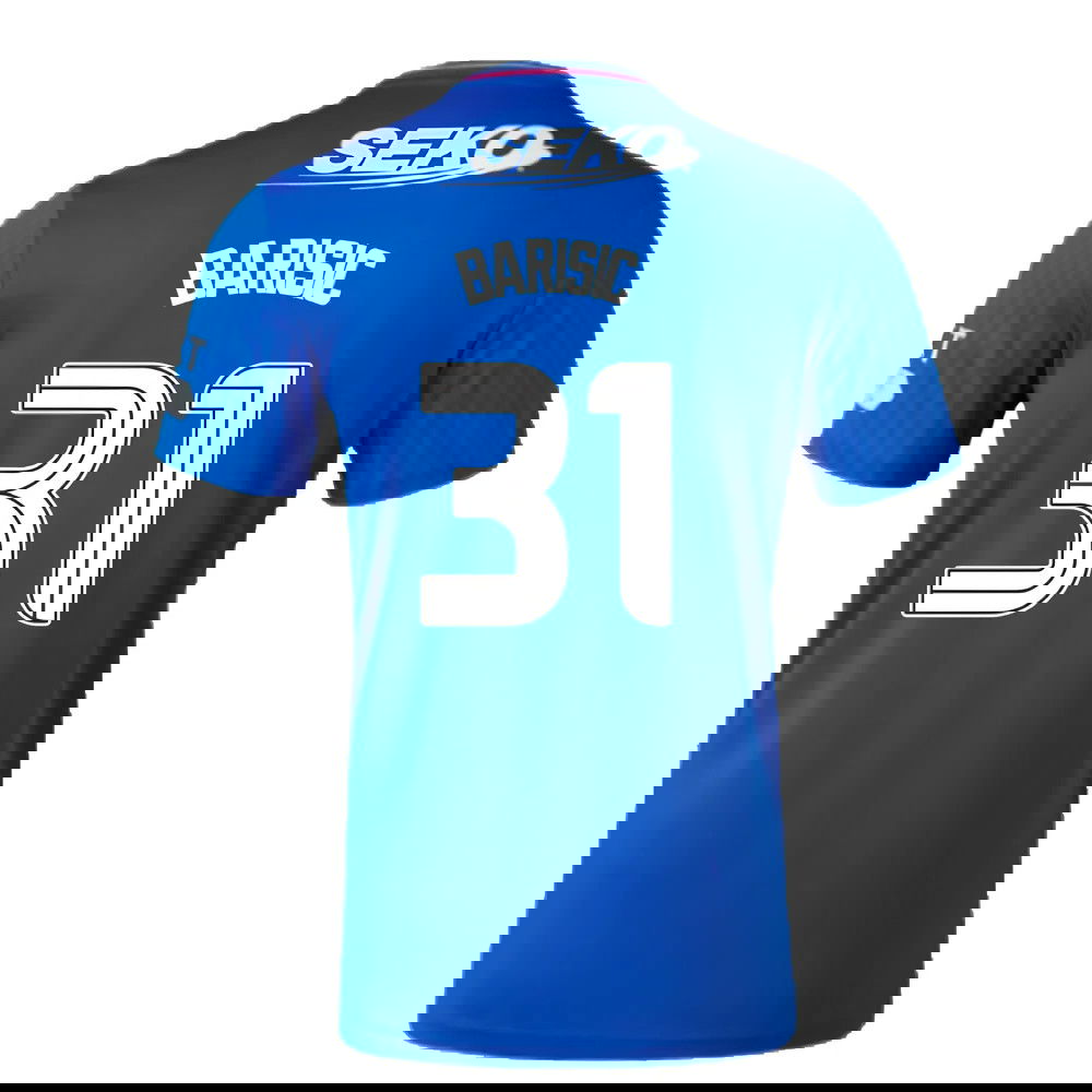 2023-2024 Rangers Home Shirt (Barisic 31)