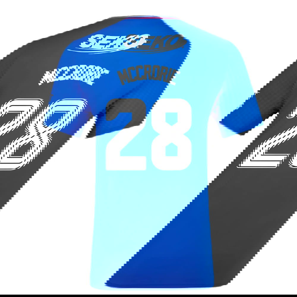 2023-2024 Rangers Pro Authentic Home Shirt (McCrorie 28)