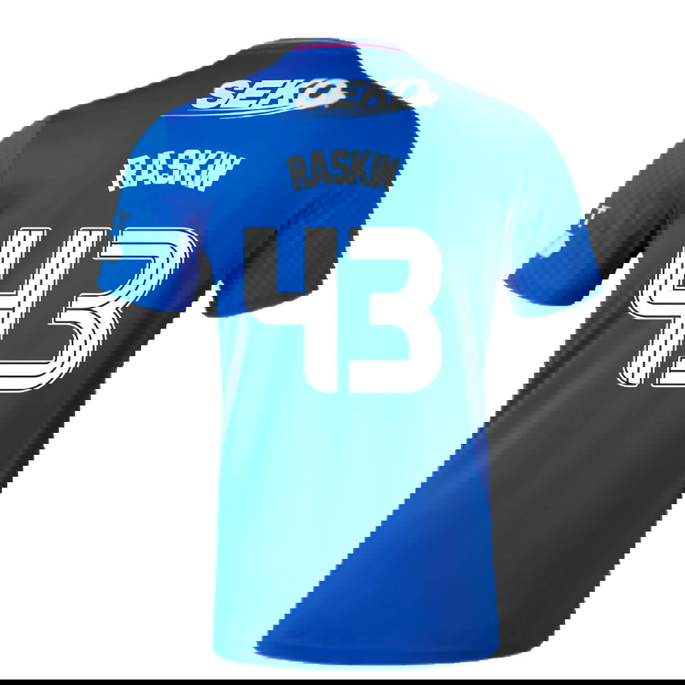 2023-2024 Rangers Home Shirt (Raskin 43)