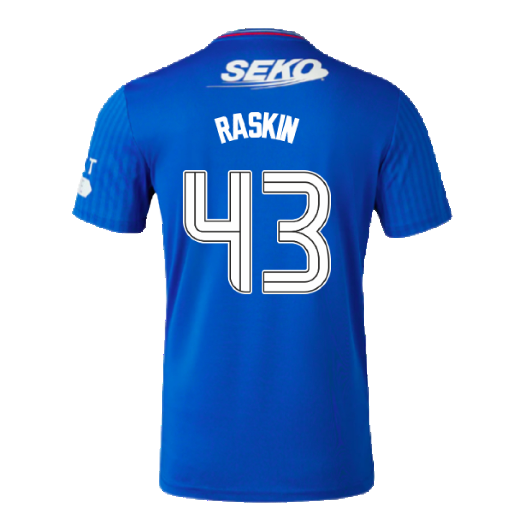 2023-2024 Rangers Home Shirt (Raskin 43)