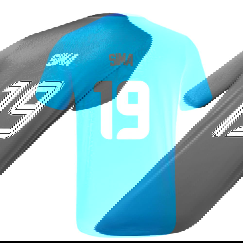 2023-2024 Rangers Players Training Tee (Deep Water) (Sima 19)