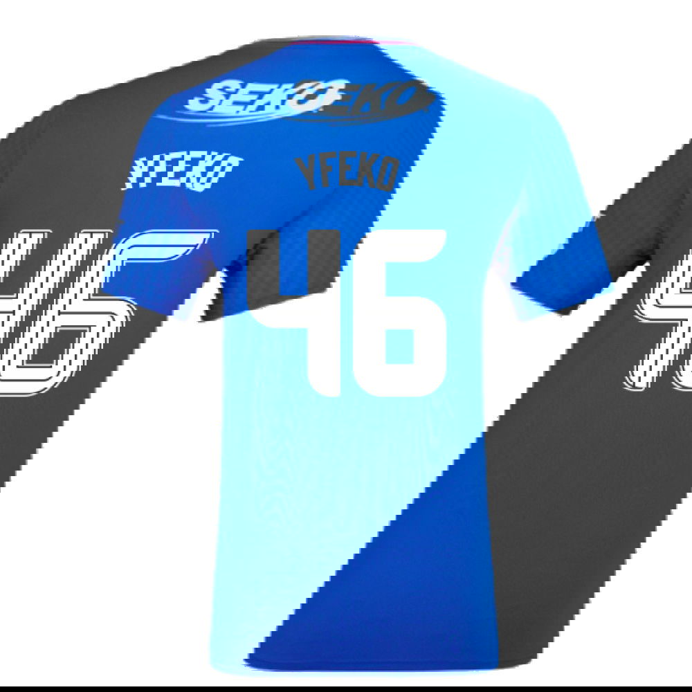 2023-2024 Rangers Pro Authentic Home Shirt (Yfeko 46)