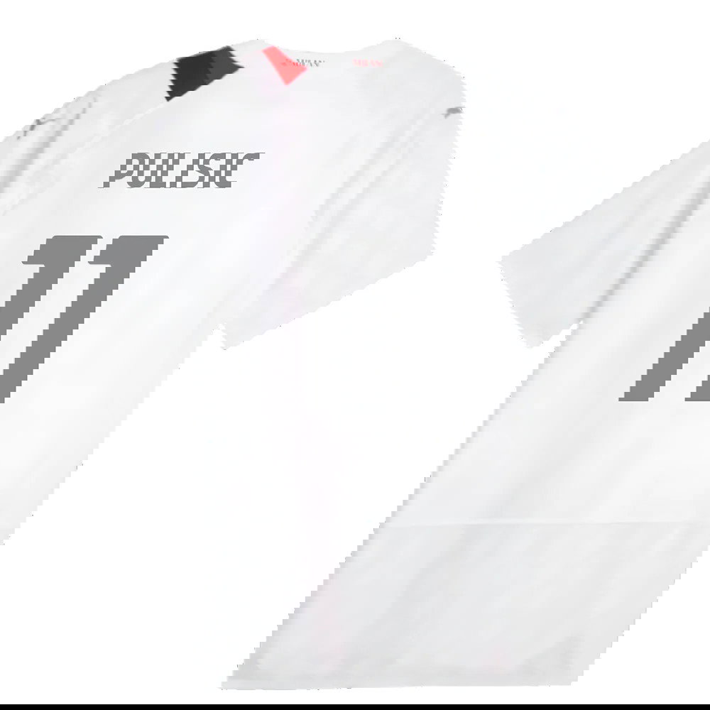 2023-2024 AC Milan Away Authentic Shirt (Pulisic 11)
