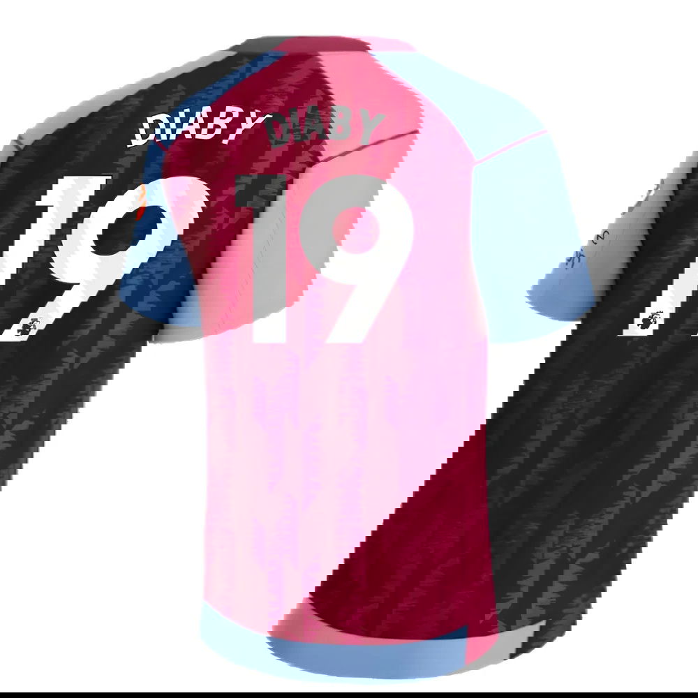 2023-2024 Aston Villa Home Shirt (Diaby 19)