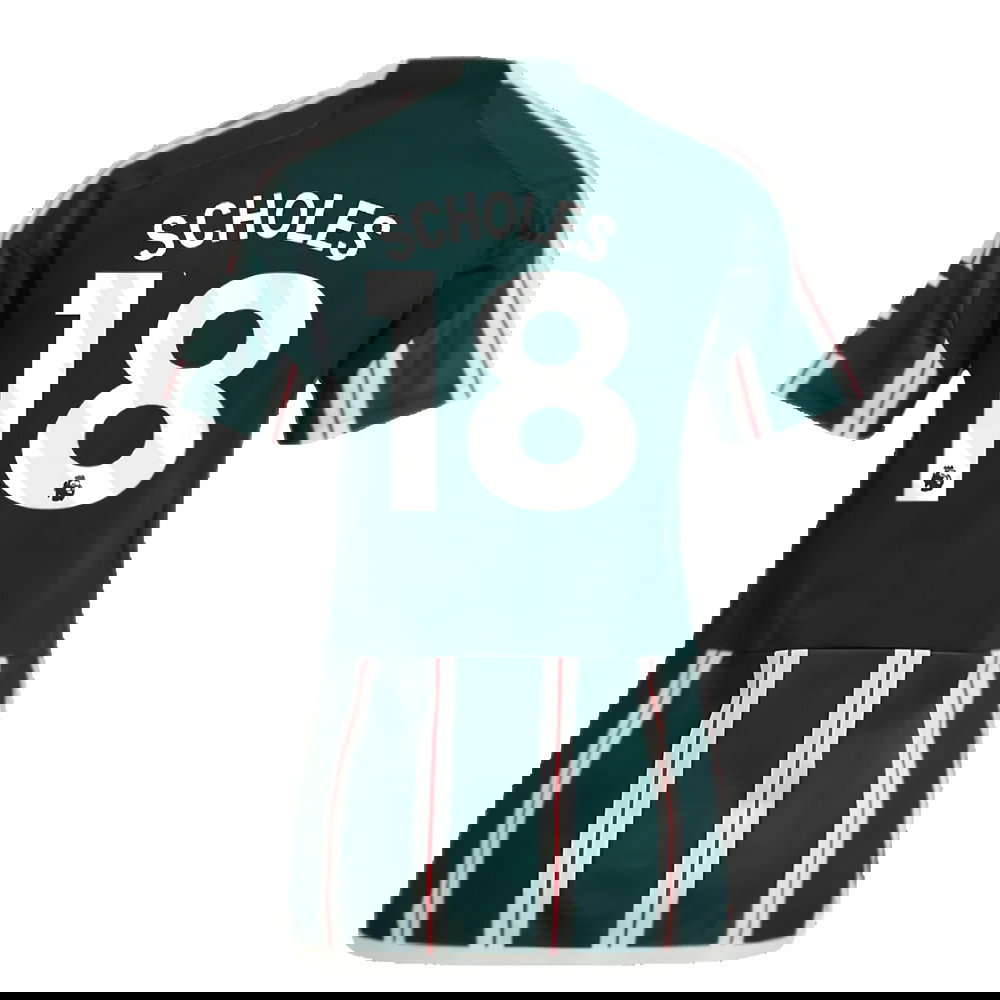 2023-2024 Man Utd Away Shirt (Ladies) (Scholes 18)