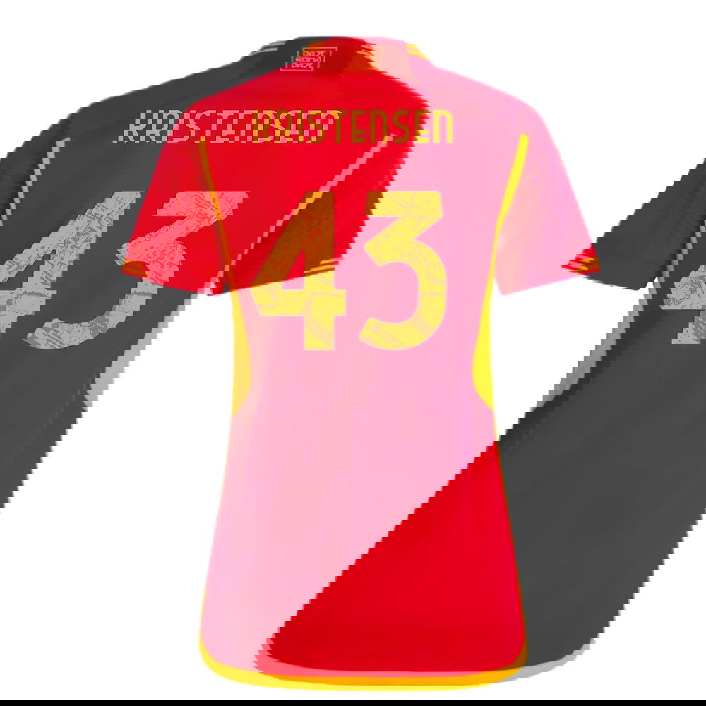 2023-2024 Roma Home Shirt (Ladies) (KRISTENSEN 43)