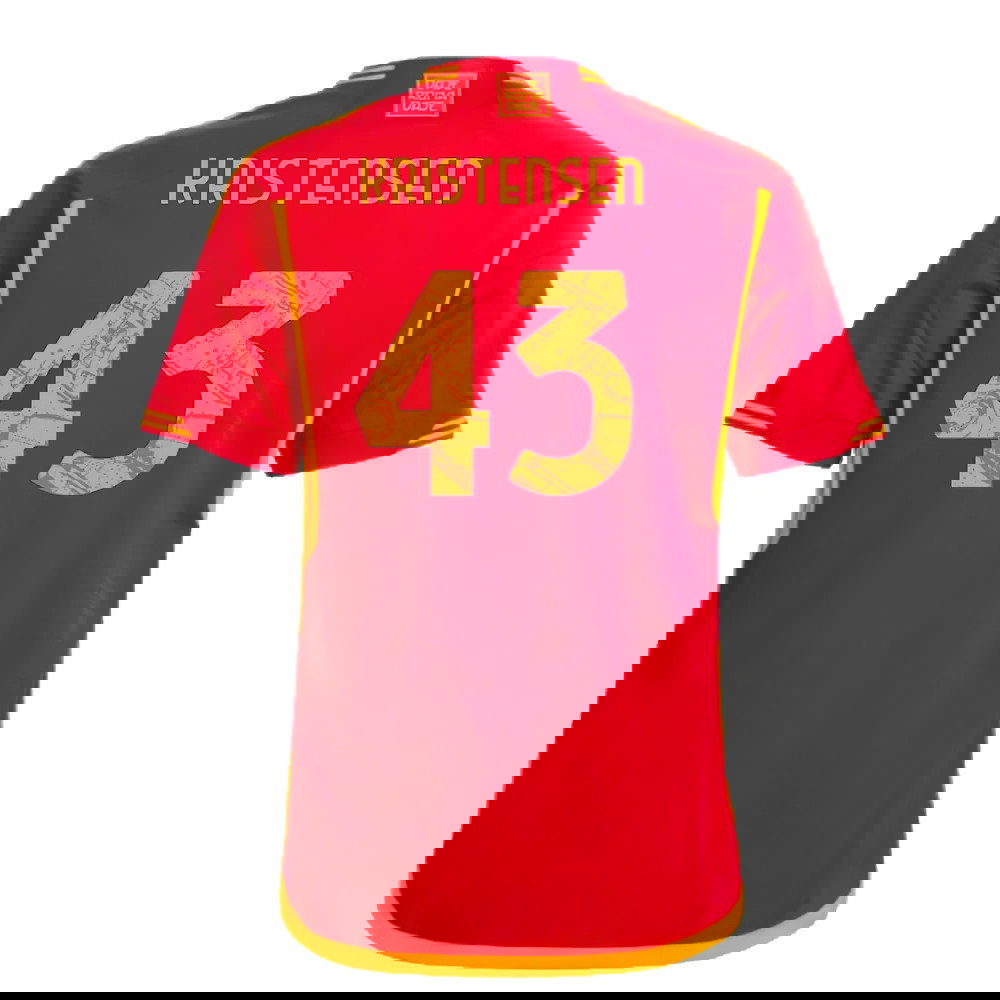 2023-2024 Roma Home Shirt (Kids) (KRISTENSEN 43)