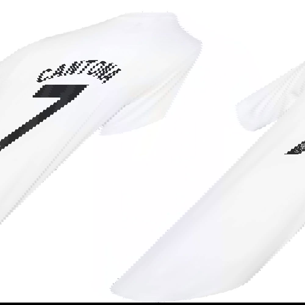 2023-2024 Man Utd Training Tee (White) (Cantona 7)
