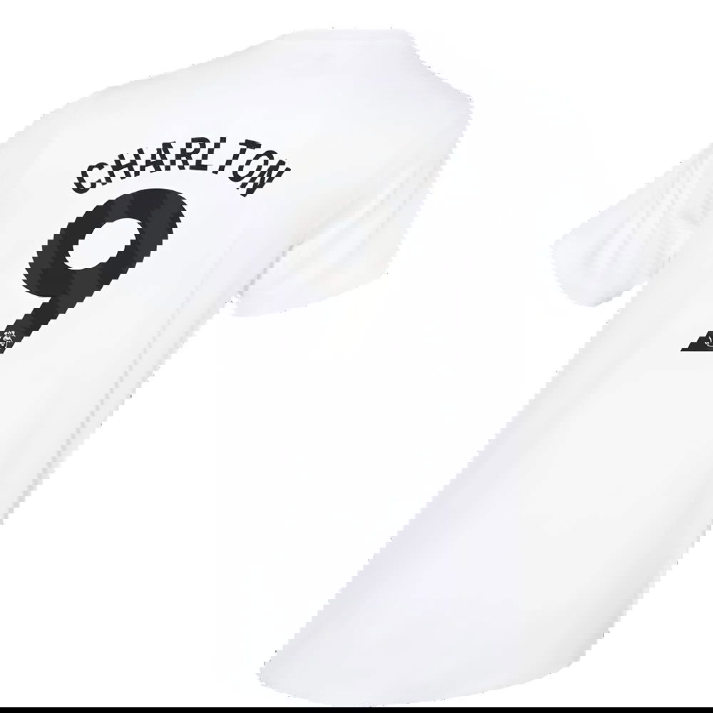 2023-2024 Man Utd Training Tee (White) (Charlton 9)