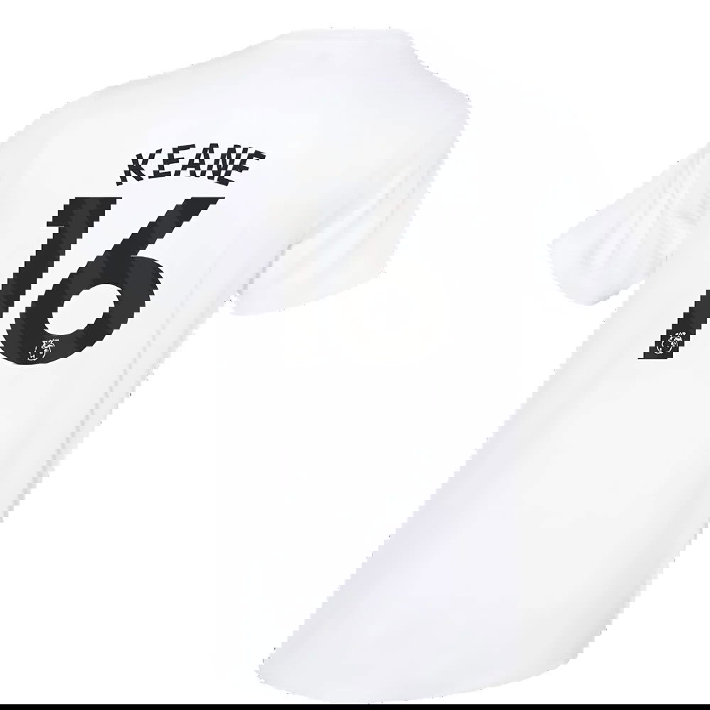 2023-2024 Man Utd Training Tee (White) (Keane 16)